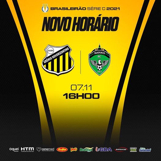 Hoje Tem Novorizontino X Manaus No Estadio Jorge Ismael De Biasi De