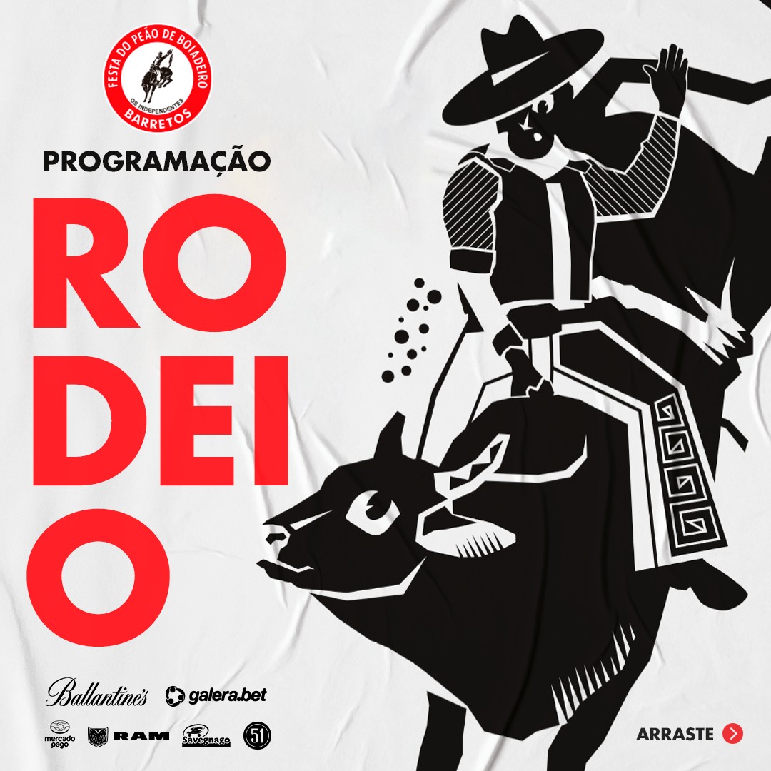 Paulistas foram os campeões rodeio na 51ª Festa Peão de