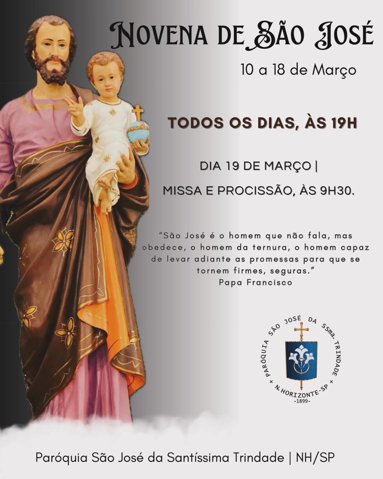 Vai Começar A Novena De São José Br